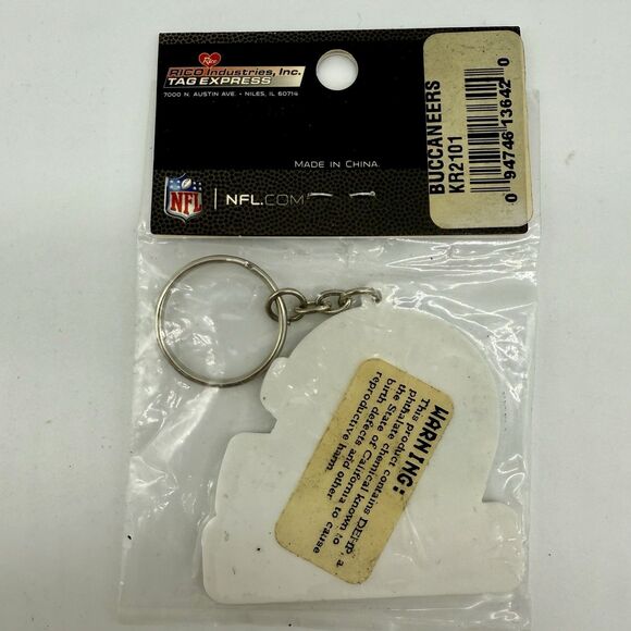 Tampa Bay Buccaneers Key Tag Key Ring Keychain Official Licensed NFL - Picture 2 of 2